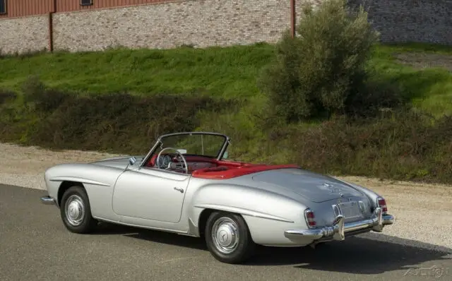 1956 mercedes 190sl roadster beautiful restored condition garaged california car