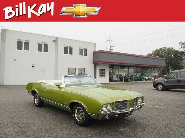 1971 oldsmobile cutlass 72793 miles green not specified automatic