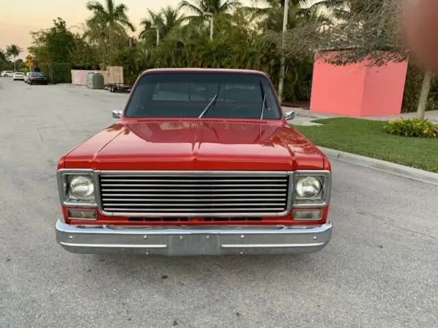 1977 chevrolet c10 93215 miles red select