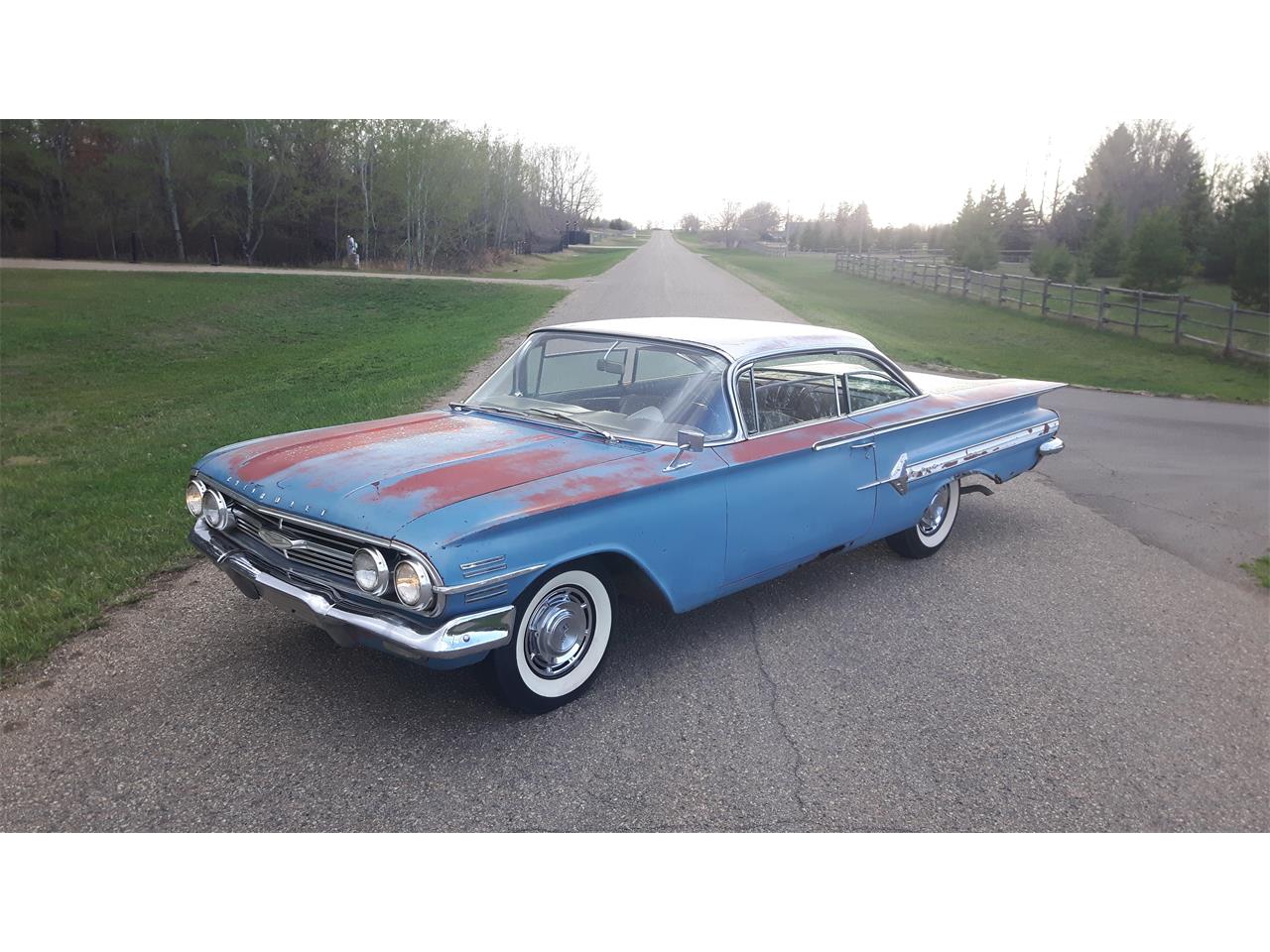 chevrolet impala blue/suntan copper