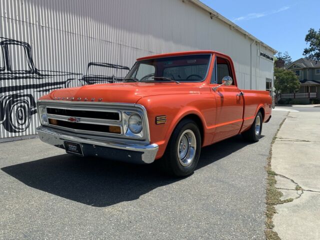 1970 gmc c1500 7323 miles orange pickup