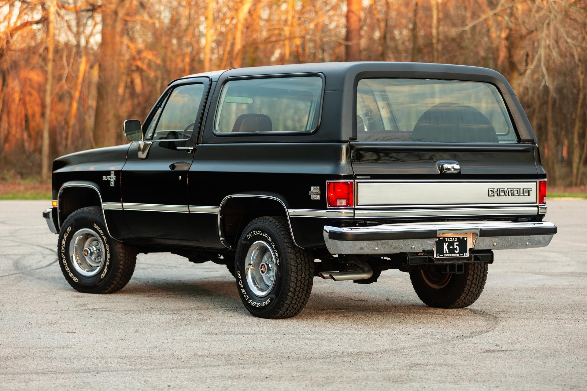 1987 chevrolet k5 blazer silverado 4×4