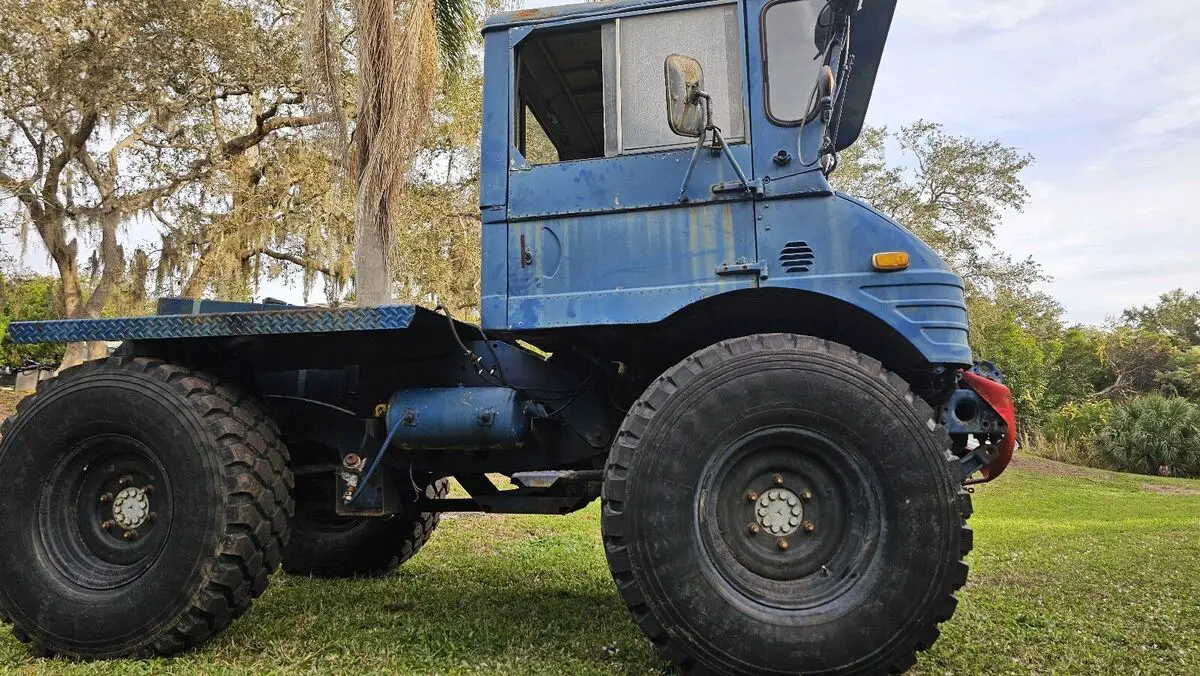 1978 mercedes-benz w29 pickup blue 4wd manual unimog
