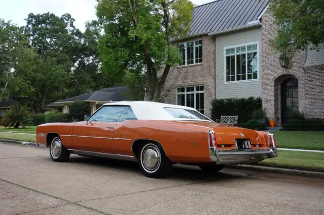 1975 cadillac eldorado convertible,500 ci engine,56k original miles,ac, leather
