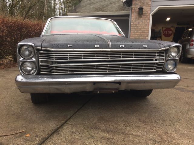 1966 ford galaxie 500 fastback **project** 390,c6, runner