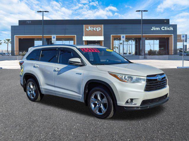 2015 toyota highlander hybrid platinum