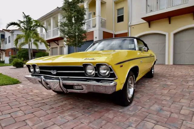 1969 chevelle super sport 396 4 speed daytona yellow