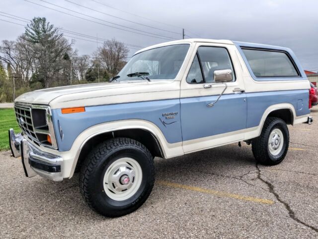 1985 ford bronco xlt 5.8l automatic 4x4 super clean california truck