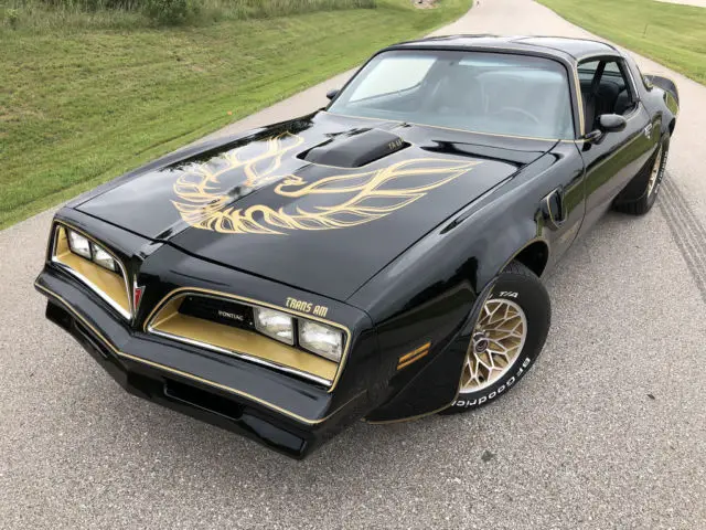 1977 trans am y82 special edition, pontiac 6.6 liter 400 v8 auto, phs, restored