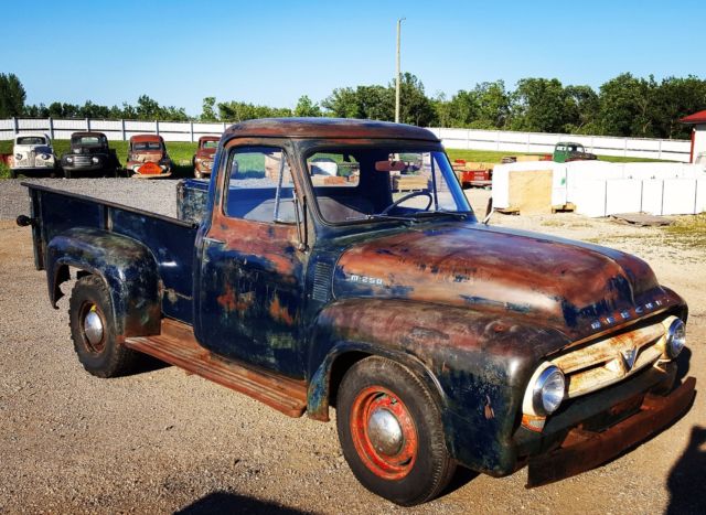 1953 mercury m250 f series ford f100 f250 pickup truck flathead v8 no reserve