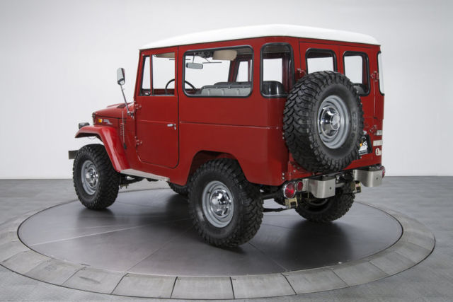 1972 toyota land cruiser fj40 288 miles red suv 3 speed manual