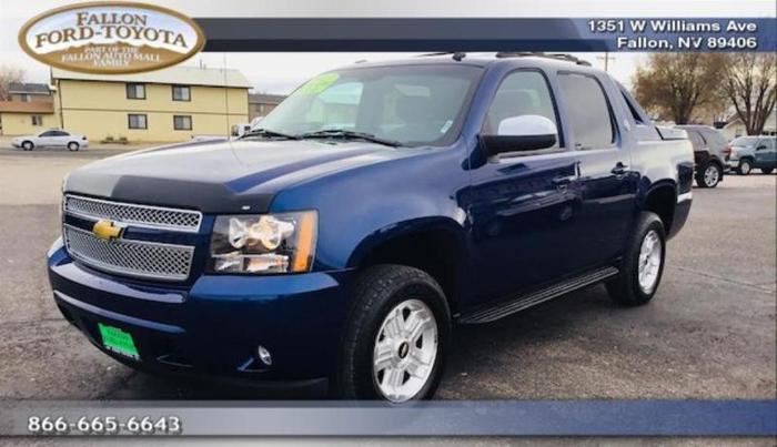 2013 chevrolet avalanche ls black diamond 4x4 ls 4dr crew cab pickup for sale in carroll station, nevada