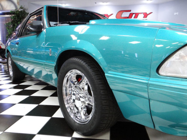 ford mustang lx 5.0 gt40 intake nitrous cobra wing chrome ponies & much more!!!
