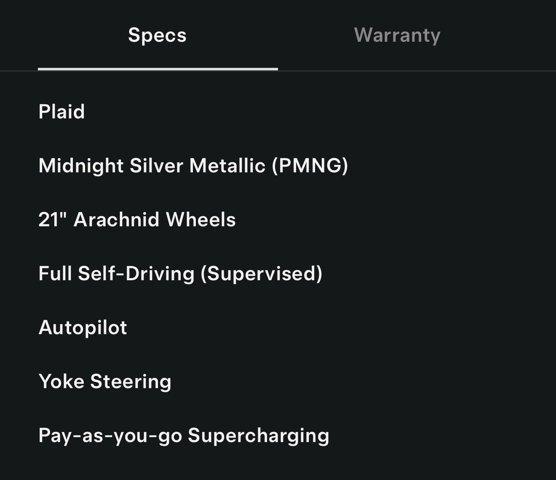 2022 tesla model s plaid