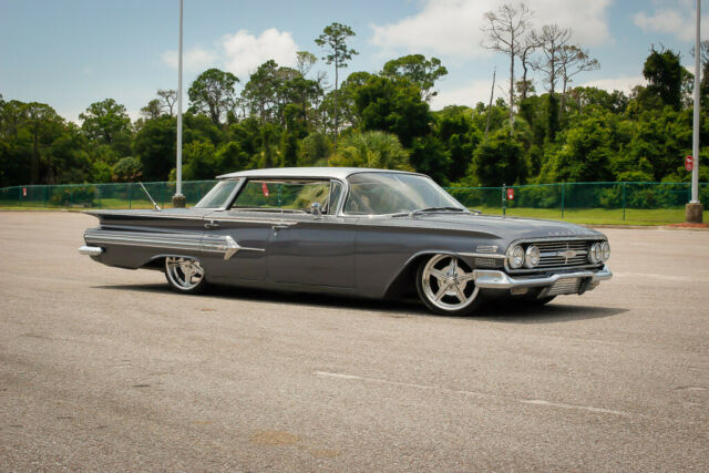 1960 impala hard top air ride bagged patina restomod bel air biscayne nomad
