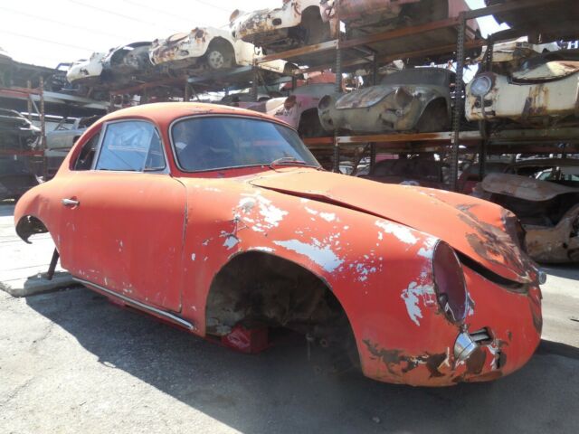 1960 porsche 356 b s-90 coupe project car for parts or restoration t5 356b s90