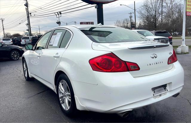 2012 infiniti g25 journey
