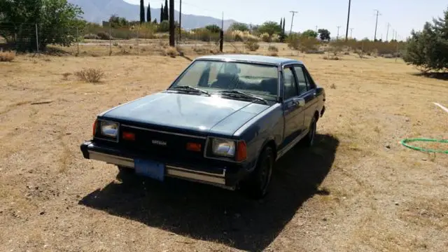 1982 datsun 210 4 door coupe automatic, runs good! rare a15 engine!