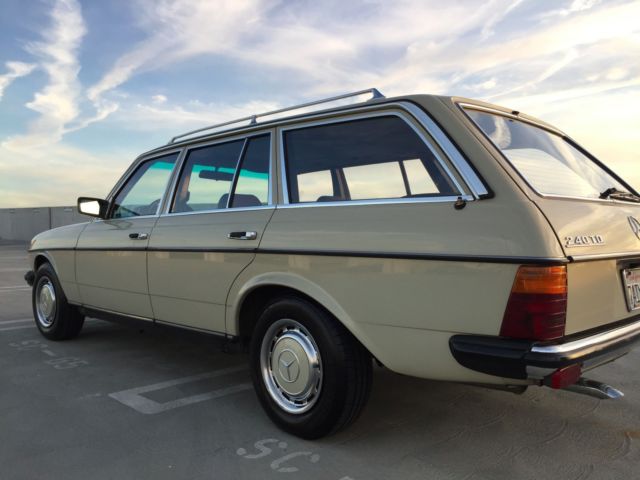 classic mercedes benz 1984 240td wagon euro edition