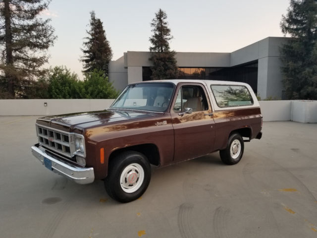 1978 gmc jimmy rare 2 wheel drive in california