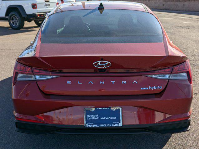 2023 hyundai elantra hev blue