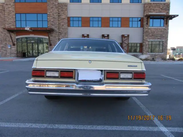 1979 malibu classic w / factory 4-speed