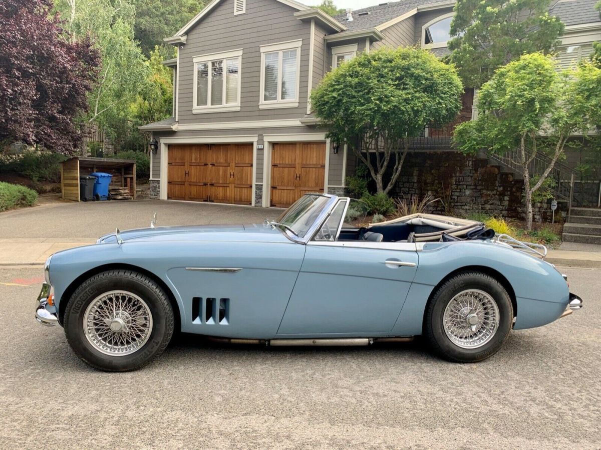 1962 austin-healey 3000 mk ii tri carb bt 7 roadster and 1 of 355 built!!!!!