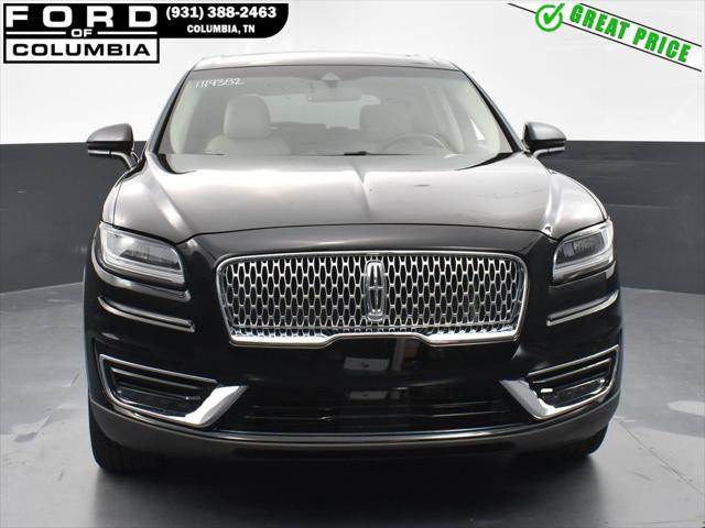 2019 lincoln nautilus reserve