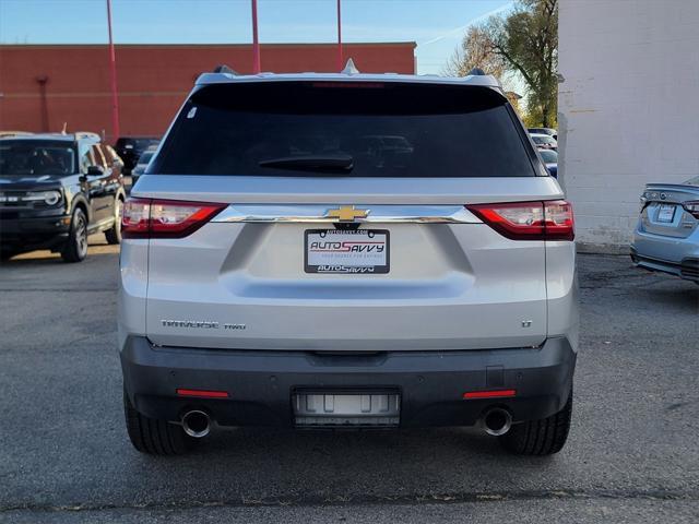 2018 chevrolet traverse lt leather