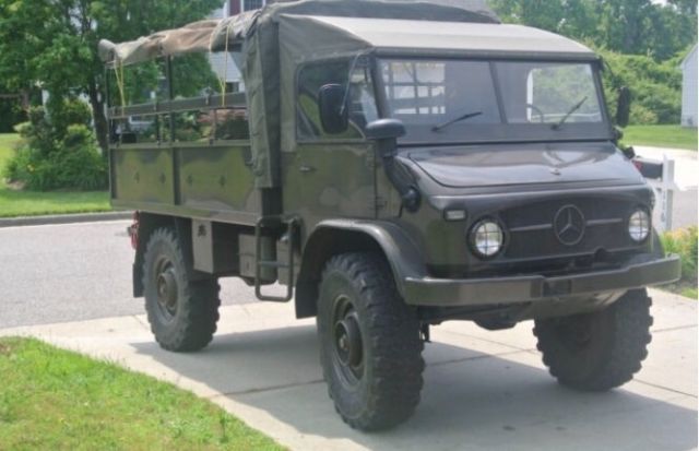 mercedes benz unimog 404 no reserve restored