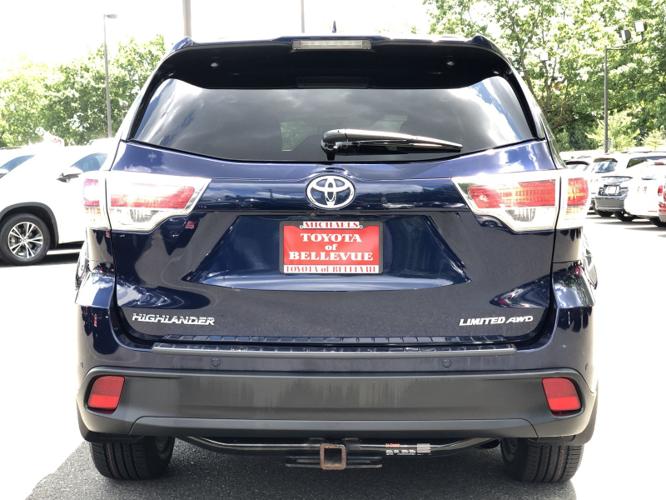 certified 2016 toyota highlander limited bellevue, wa 98007 for sale in bellevue, washington