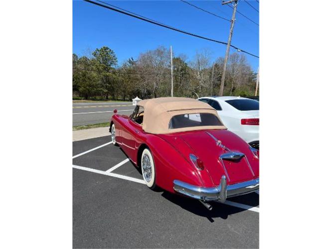 1959 jaguar xk150 in cadillac, michigan