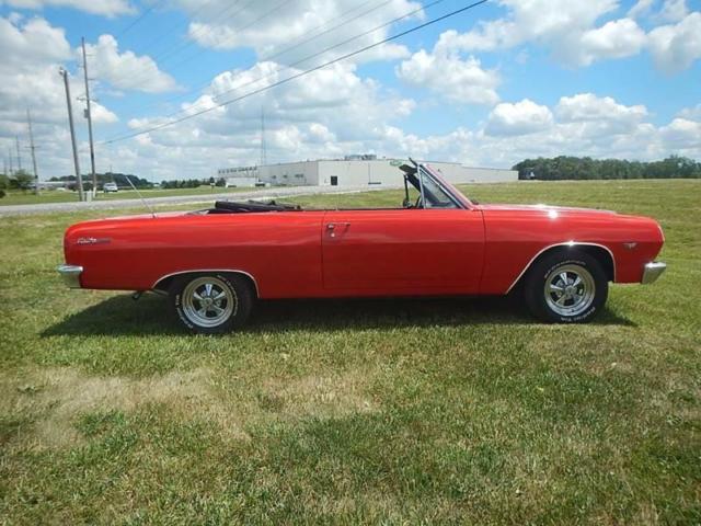 1965 chevrolet malibu 29451 miles red 327 automatic