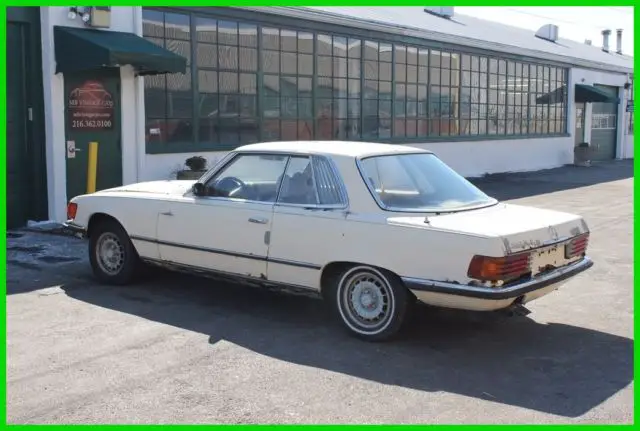 1973 mercedes 350 slc sunroof copue