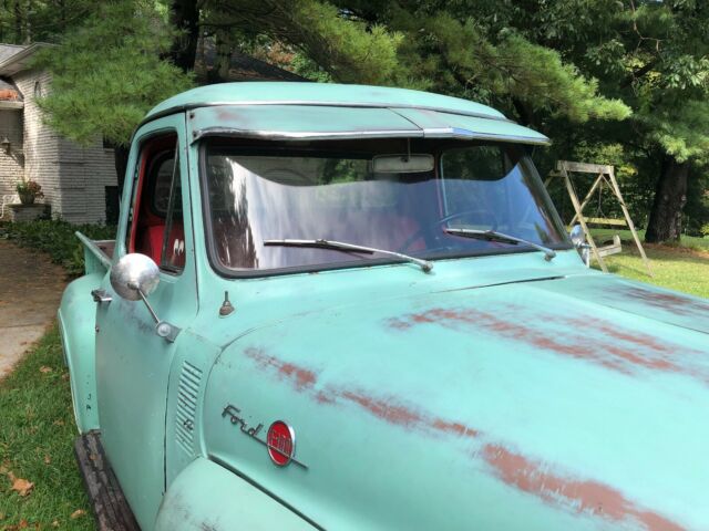 1955 ford f100 california short bed patina super solid rare automatic