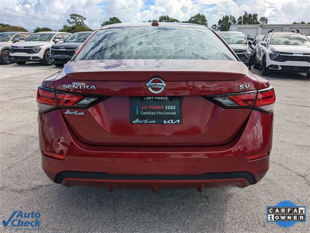 2020 nissan sentra sv