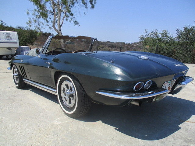 1965 corvette,matching #s 327/350hp,2 top,1 owner,original paint,no hit,survivor