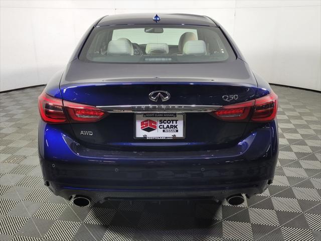 2021 infiniti q50 3.0t sensory