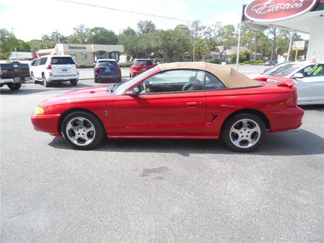 1994 ford mustang cobra indy pace car 4,868 miles red 2d convertible 5.0 5 speed