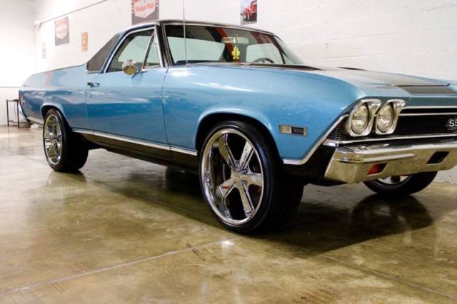 1968 chevrolet el camino ss 396 factory a/c automatic rwd v8 6.5l gasoline