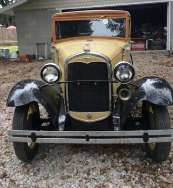 1931 ford victoria 2-door sedan victoria model a