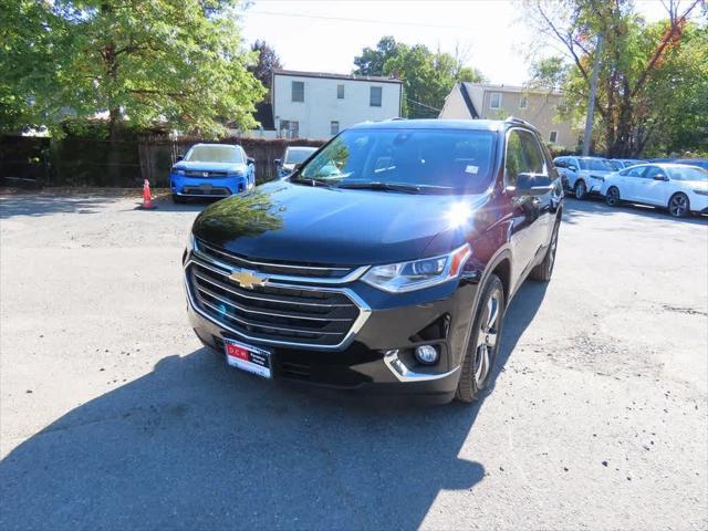 2021 chevrolet traverse lt leather