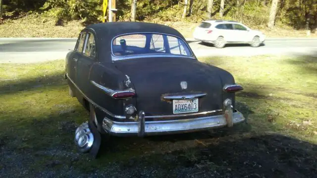 1951 ford custom tudor flat 8 three on tree complete with parts project car