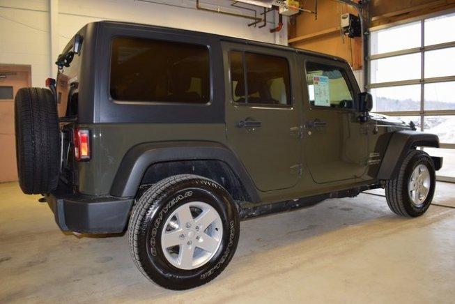 2015 jeep wrangler 4wd unlimited sport for sale in auburn, maine