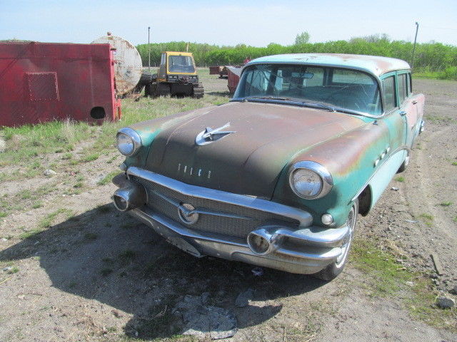 1956 buick special "estate" station wagon runs.... nomad safari