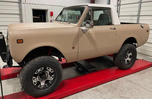 international harvester scout 2 terra truck zero rust 304 v8 5.0l 4 speed ps pb