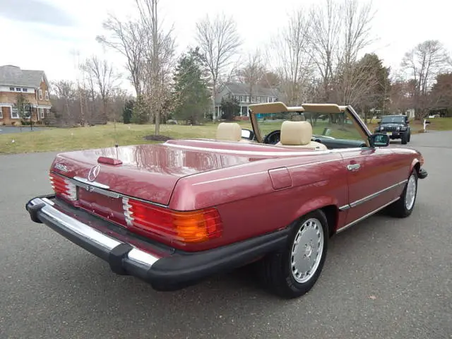 1989 mercedes 560 sl last year of 560 excellent cond $23500 obo