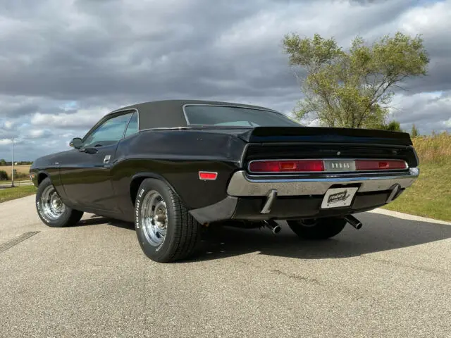 1970 dodge challenger, 360ci - auto, black metallic, texas car, gmg