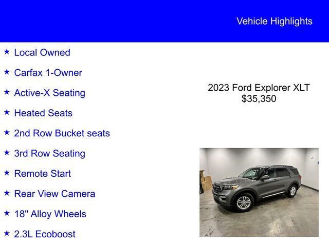 2023 ford explorer xlt