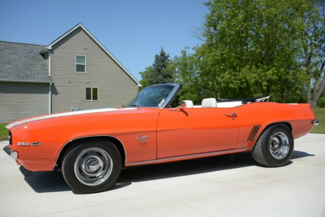restored 1969 camaro convertible *** no reserve ***